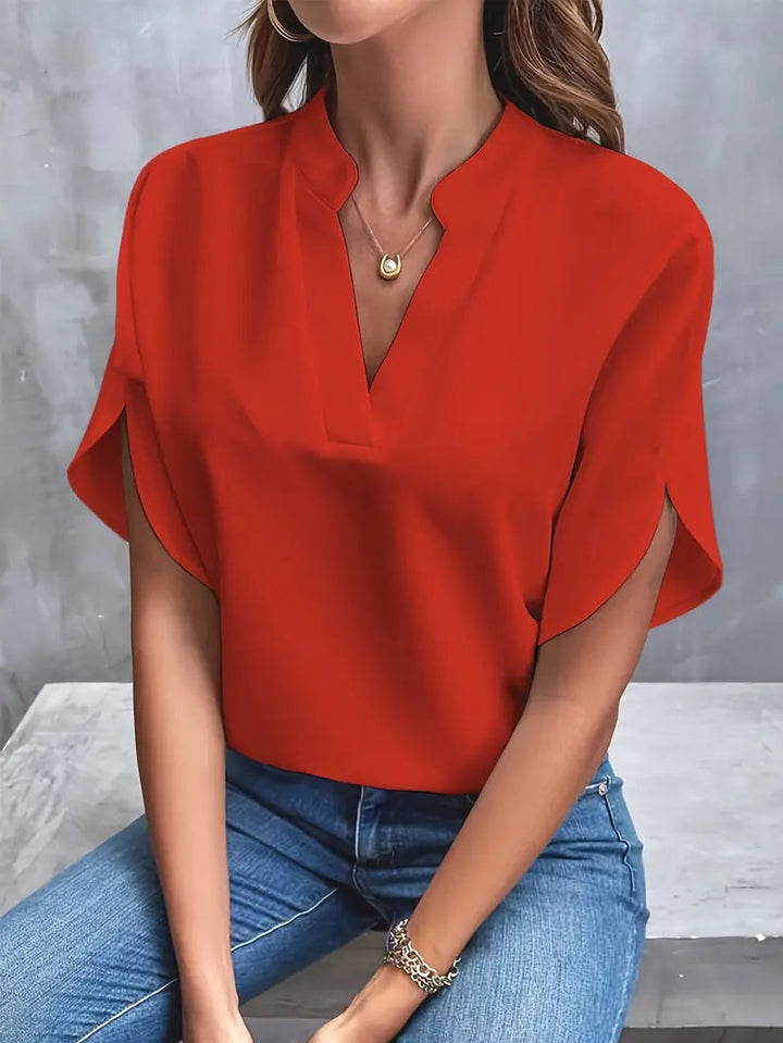 Ezra Flared Sleeve Blouse