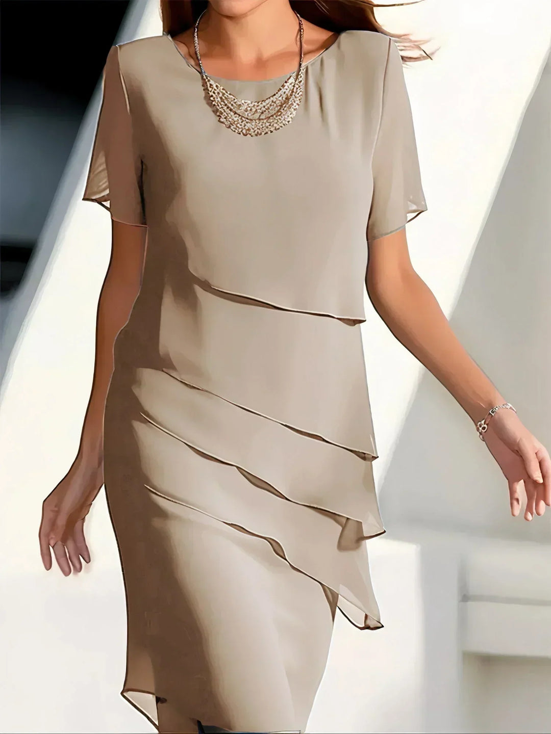 Alessia Sophisticated Slimming Dress