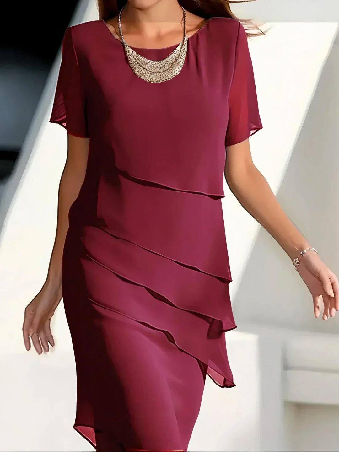 Alessia Sophisticated Slimming Dress