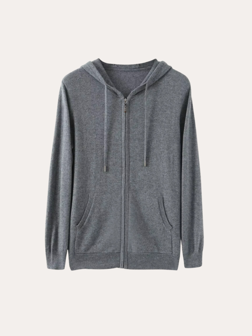 Nicos Zip Vest - Dark Gray