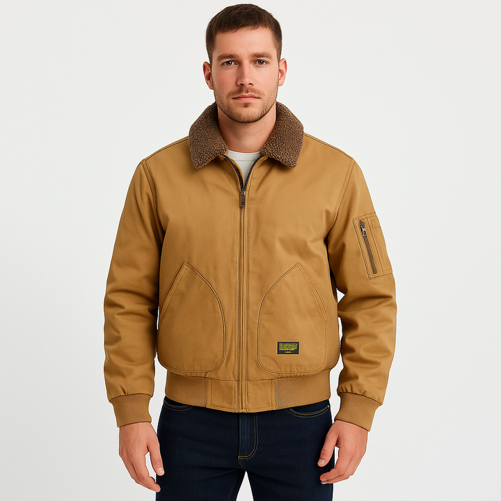 Lincoln Lined Bomber Jacket