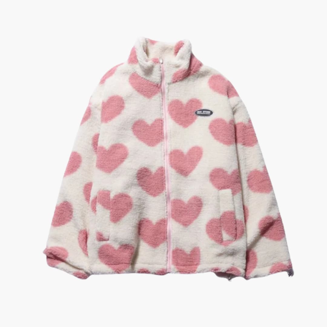 Mila Heart-Lined Reversible Jacket