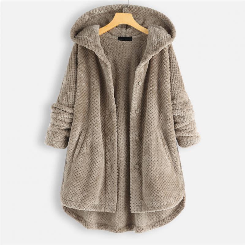 Jean Hooded Fleece Jacket