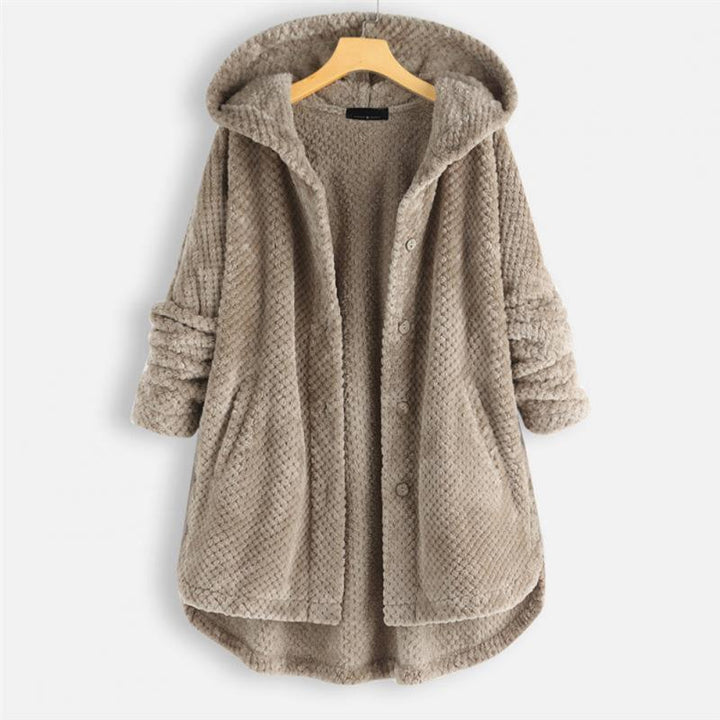 Jean Hooded Fleece Jacket
