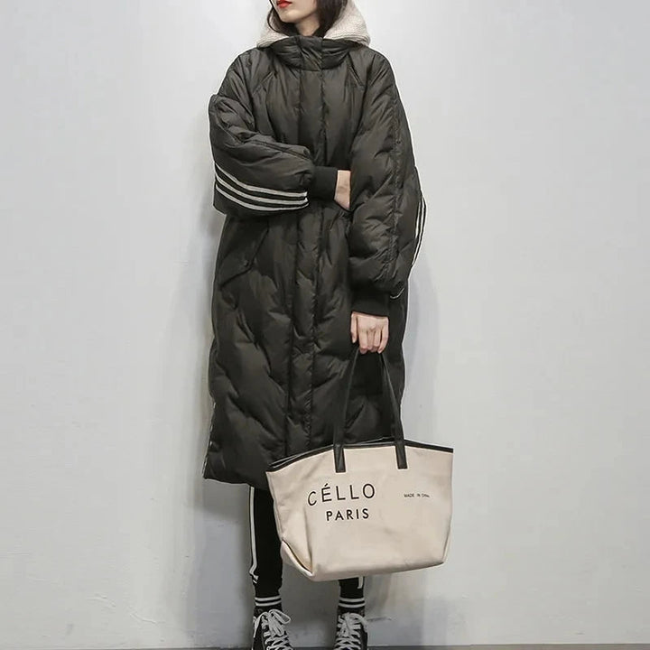 Nara Quilted Hooded Coat