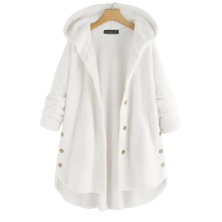 Jean Hooded Fleece Jacket