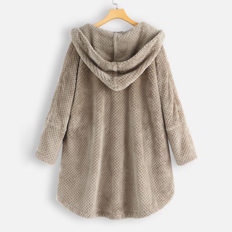 Jean Hooded Fleece Jacket
