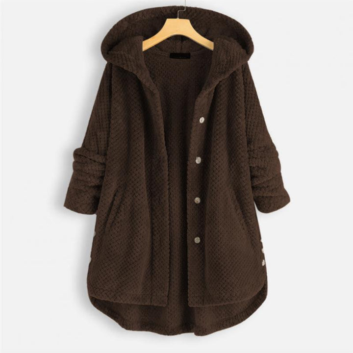 Jean Hooded Fleece Jacket