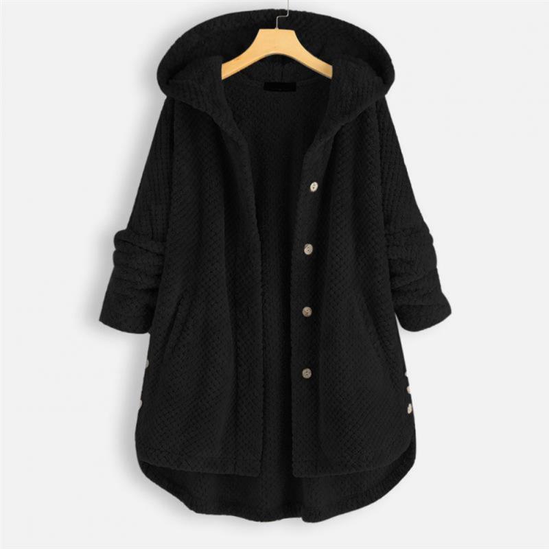 Jean Hooded Fleece Jacket