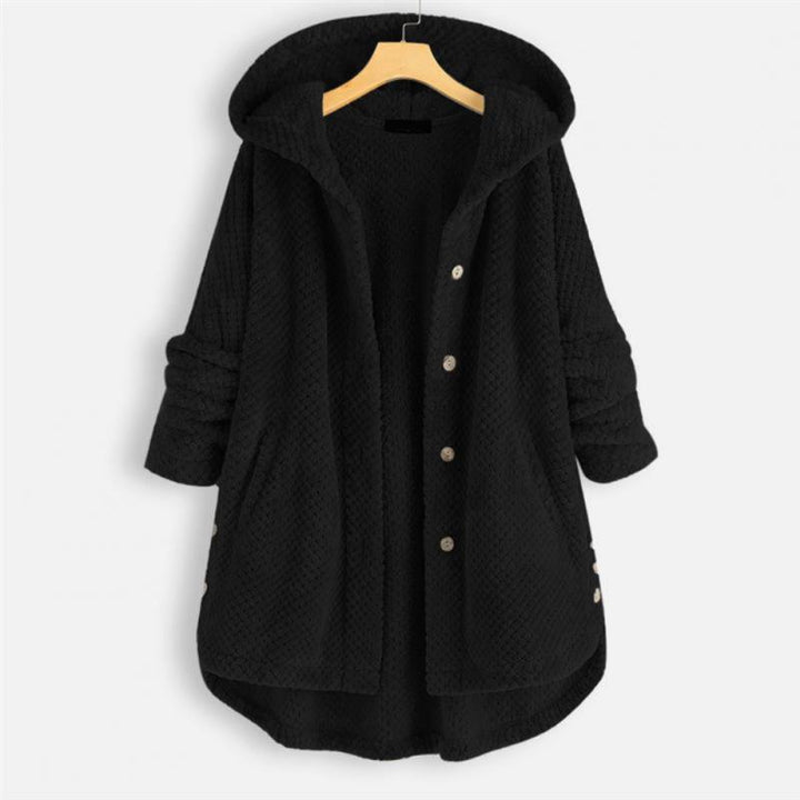 Jean Hooded Fleece Jacket
