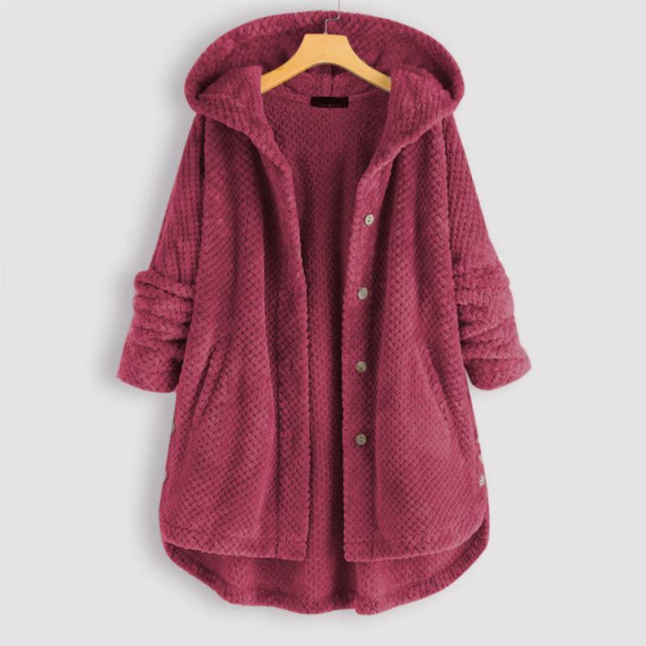 Jean Hooded Fleece Jacket