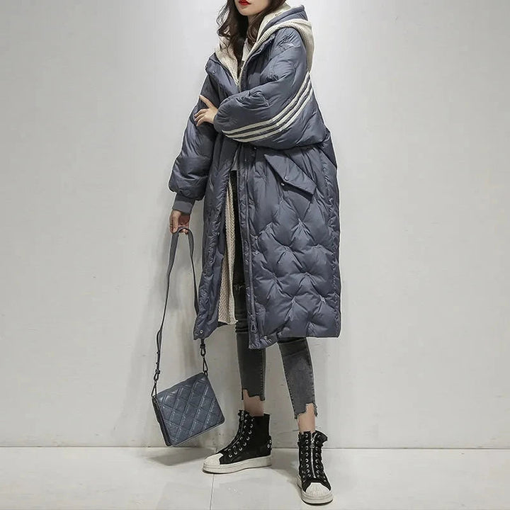 Nara Quilted Hooded Coat
