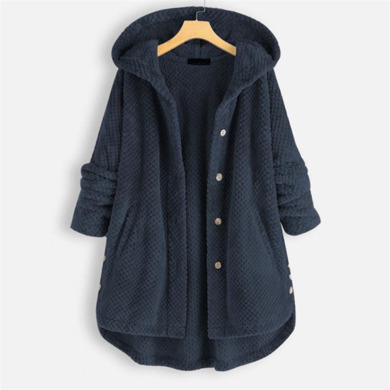 Jean Hooded Fleece Jacket