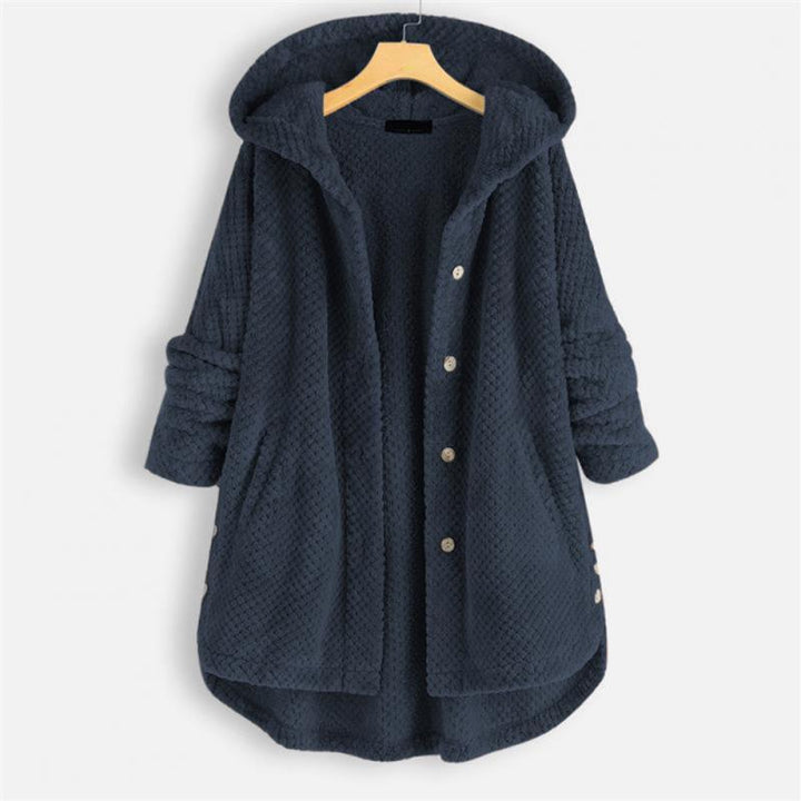 Jean Hooded Fleece Jacket