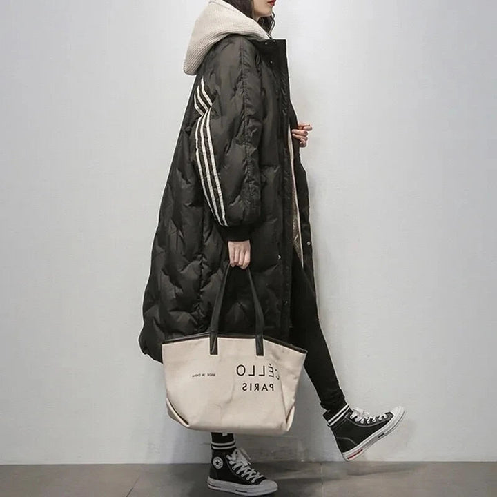 Nara Quilted Hooded Coat