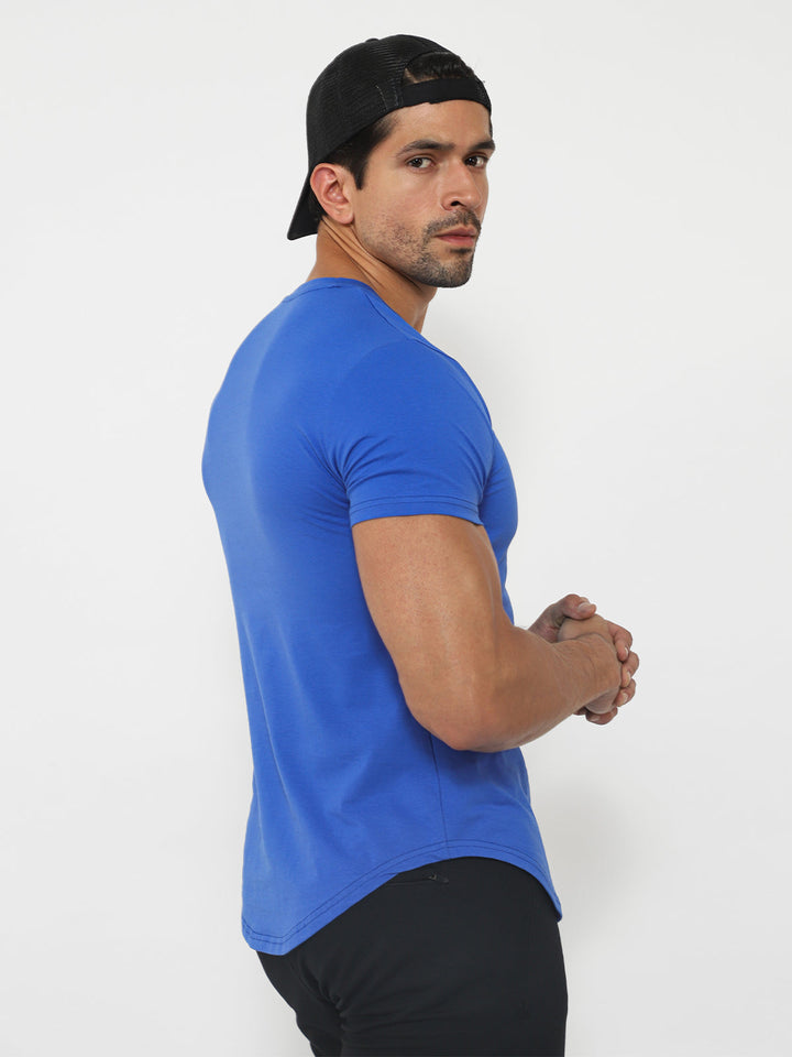 Men’s Premium Crewneck T-Shirt in Stretch Cotton