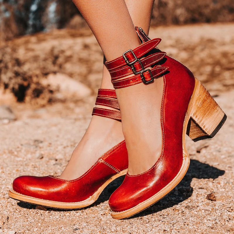 Sara Heel Pumps