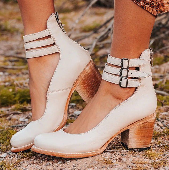 Sara Heel Pumps