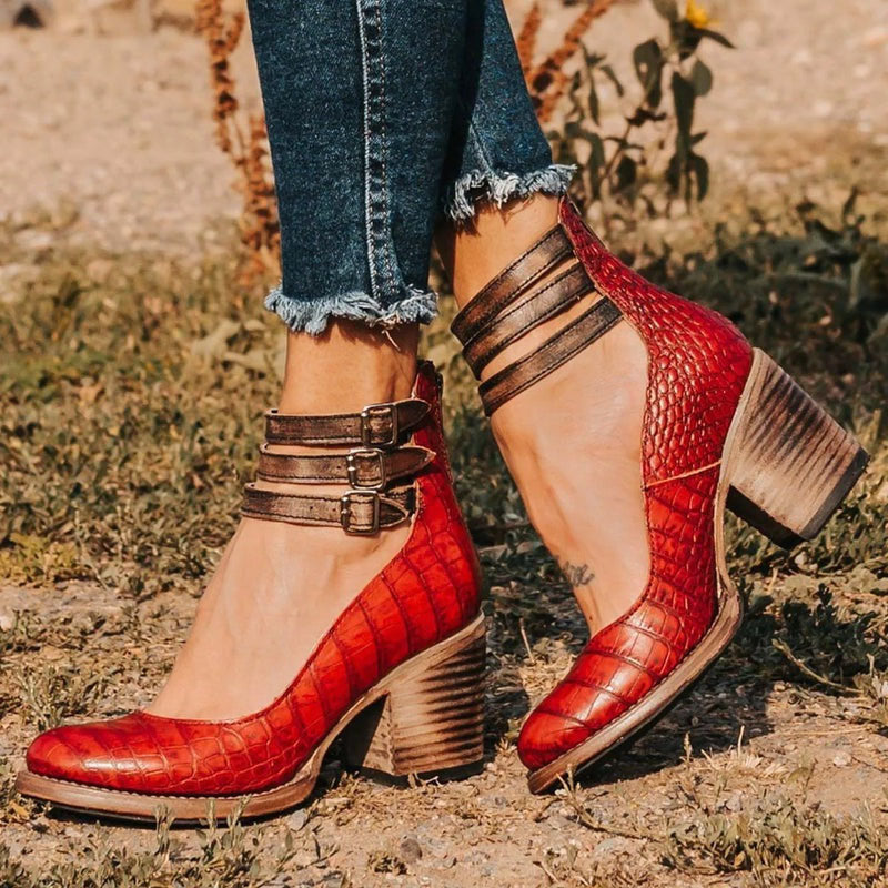 Sara Heel Pumps