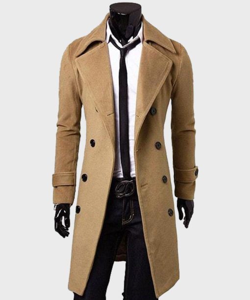 Arthur Stylish Double Breasted Trench Coat