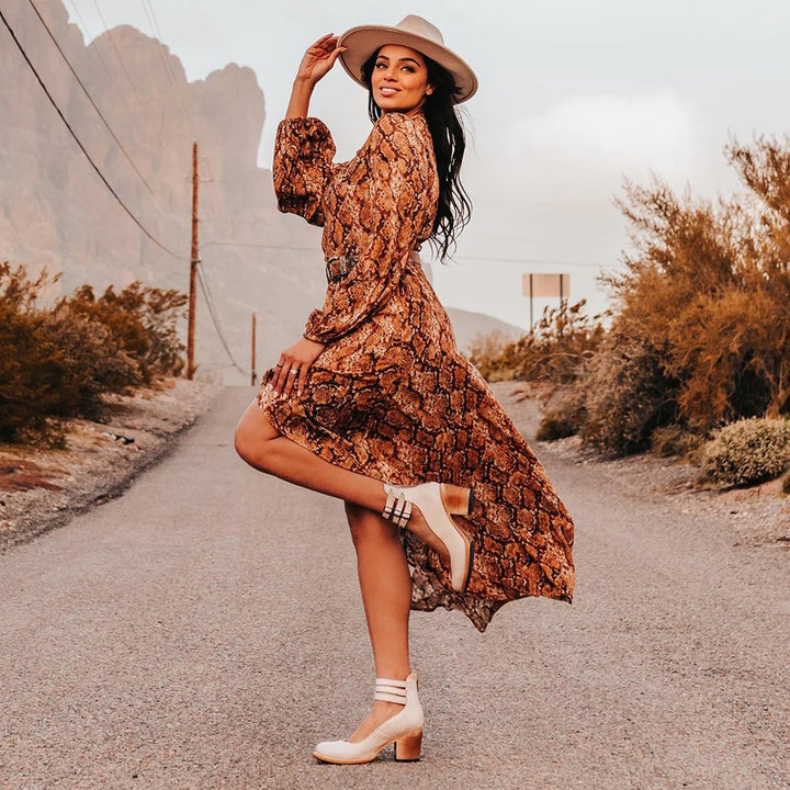 Sara Heel Pumps