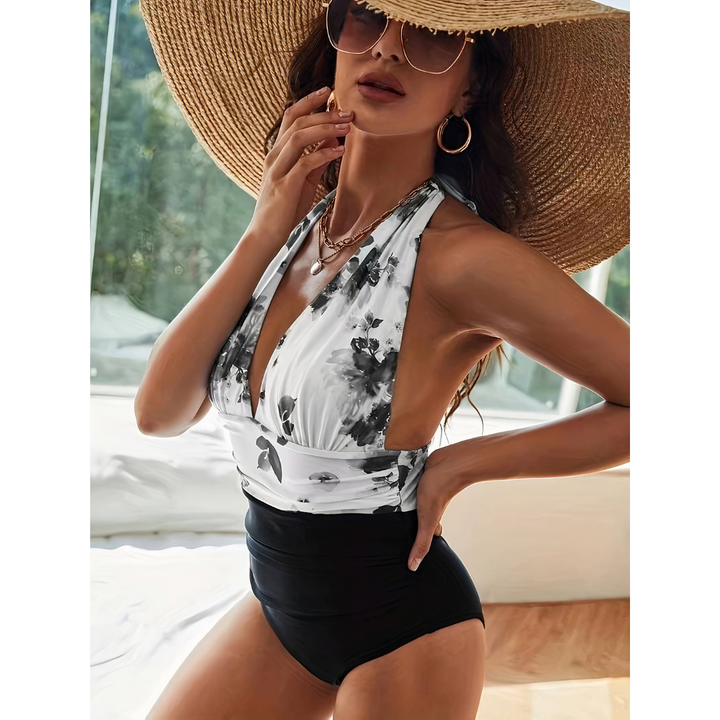 Leonor Elegant Marble Swimwear