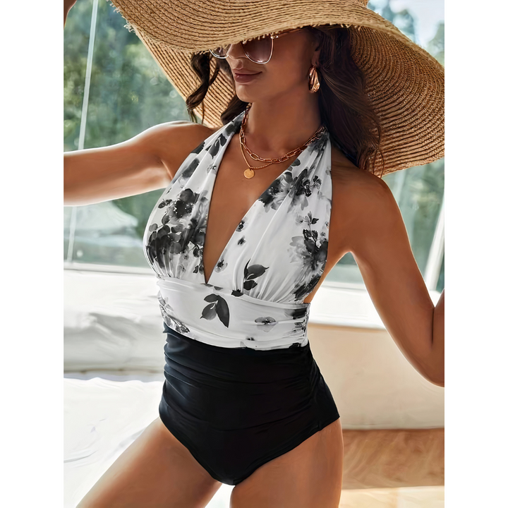 Leonor Elegant Marble Swimwear
