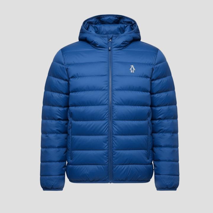 Bailey Penguin Print Quilted Jacket