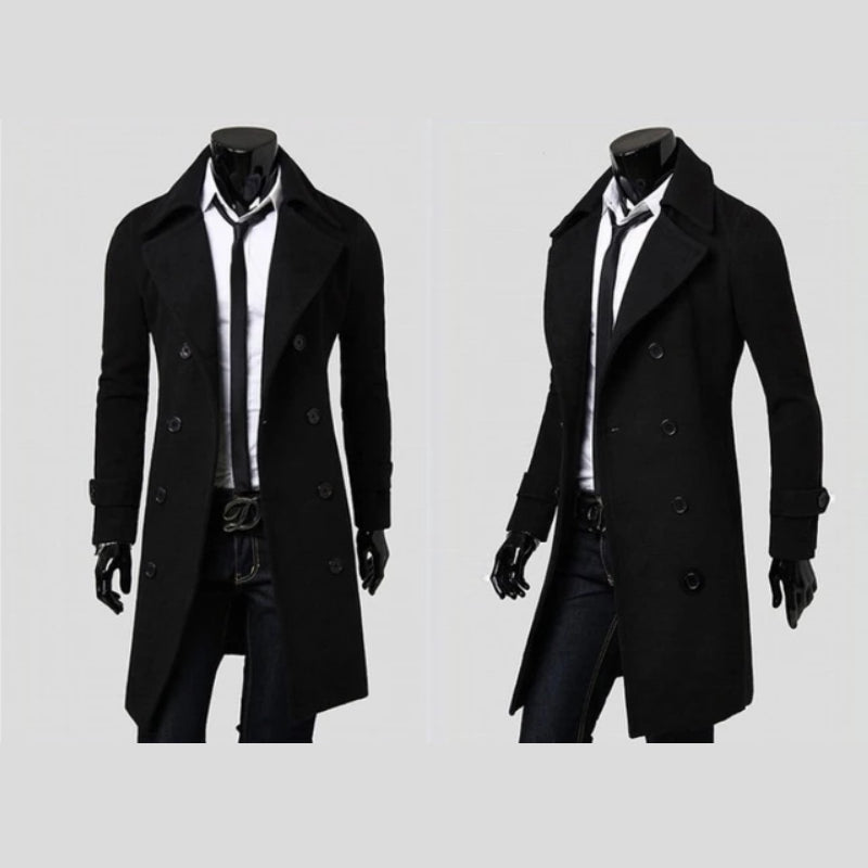 Arthur Stylish Double Breasted Trench Coat