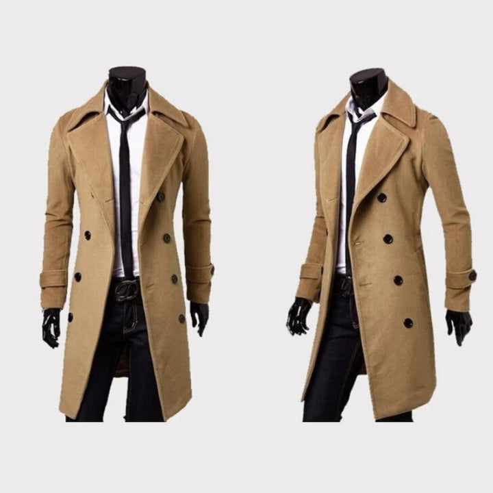 Arthur Stylish Double Breasted Trench Coat