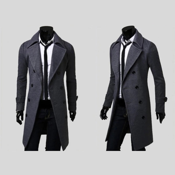 Arthur Stylish Double Breasted Trench Coat