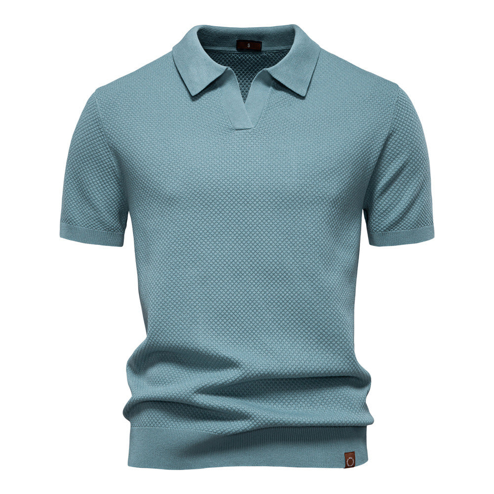 Adrian Textured polo shirt