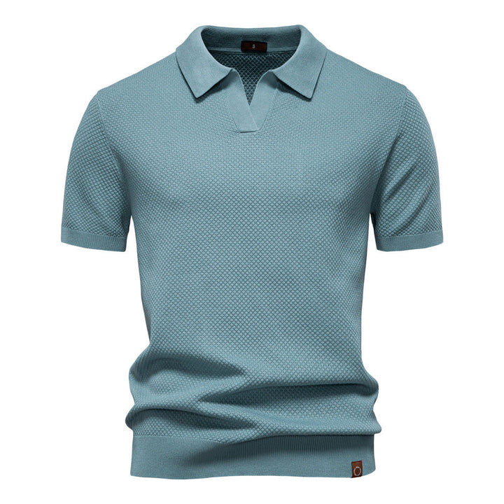 Adrian Textured polo shirt