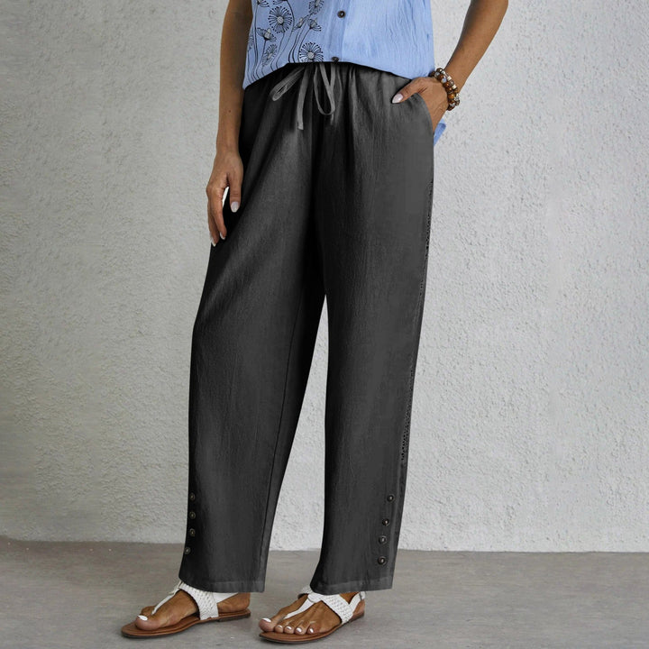 Mary Effortless Buttoned Pants
