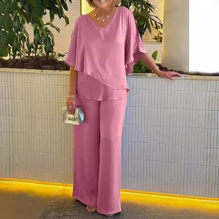 Jolaine Effortless Wide-Leg Set
