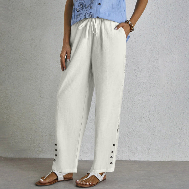 Mary Effortless Buttoned Pants