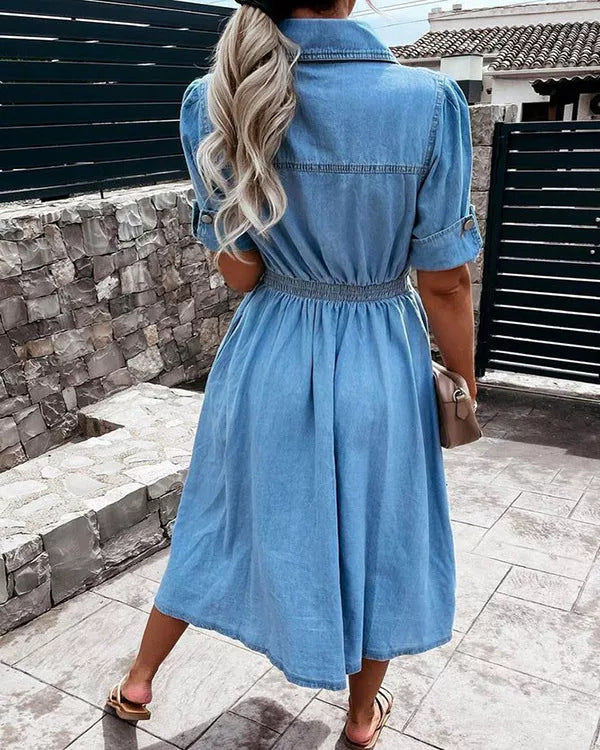 Julie Denim Dress