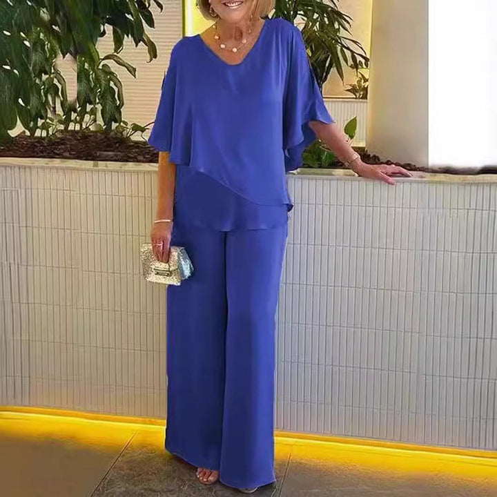 Jolaine Effortless Wide-Leg Set