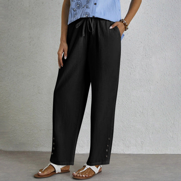 Mary Effortless Buttoned Pants