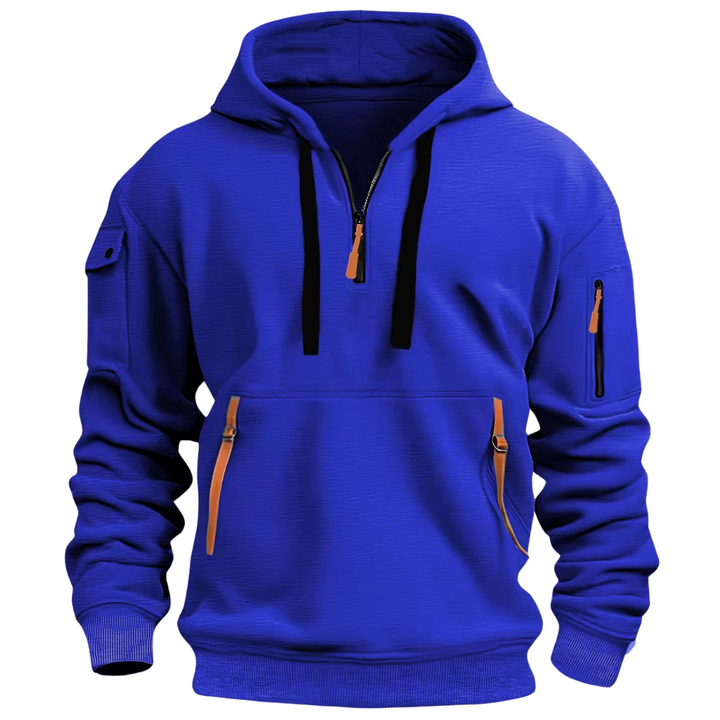 Mason Long Sleeve Multi Pocket Hoodie