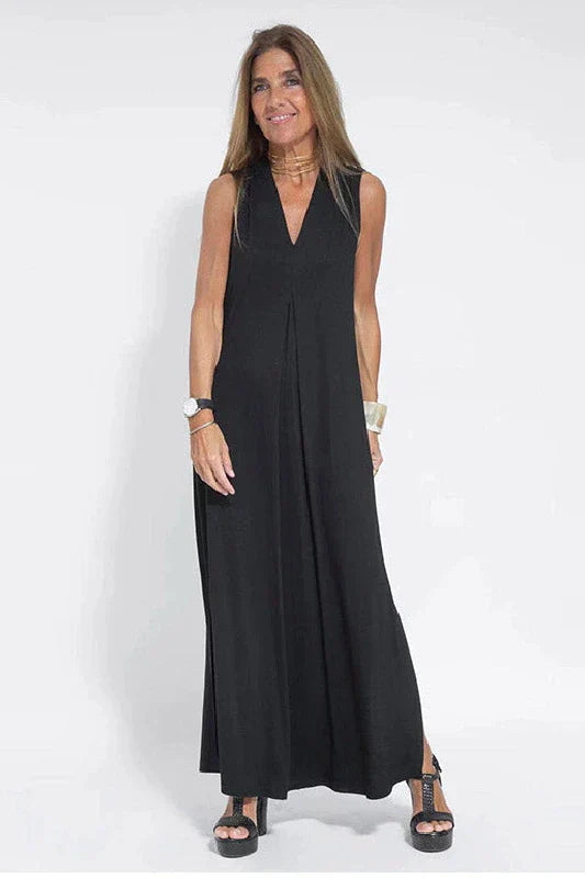 Clara Elegant long dress + matching cardigan FREE
