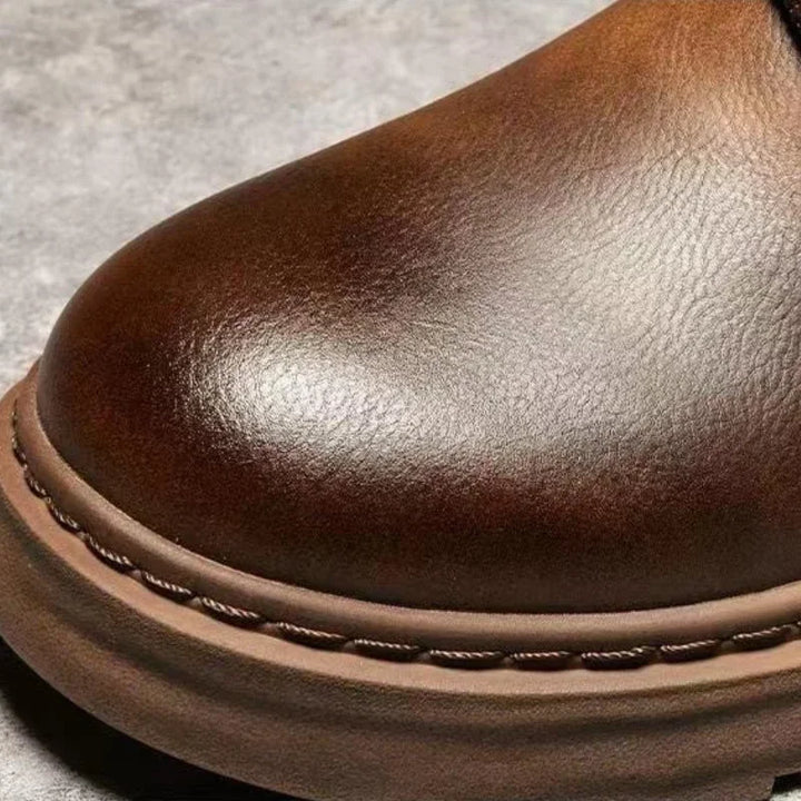 Charlie Forge Leather Boots