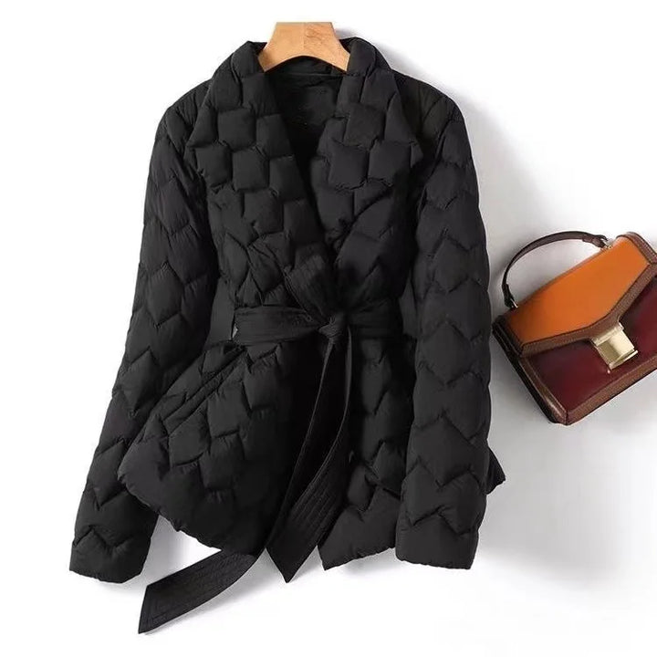 Issa Quilted Wrap Jacket