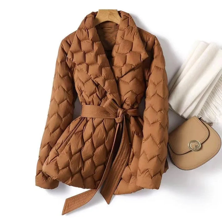 Issa Quilted Wrap Jacket