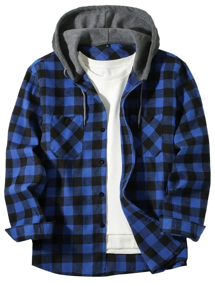 Dean Flannel Hoodie Jacket