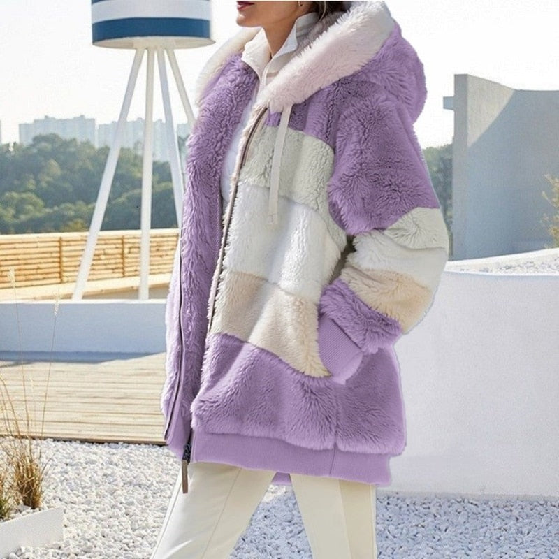 Lina  Luxuriously Soft Hooded Vest