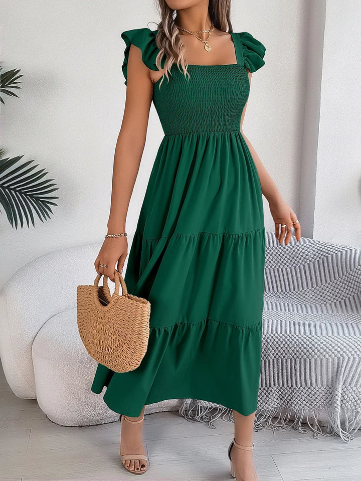 Kylie Elegant Tiered Dress