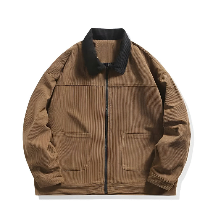 Robert Corduroy Color Block Jacket