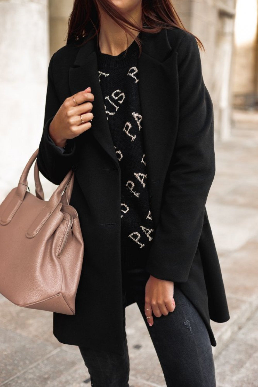 Elia Classic Double-Breasted Coat