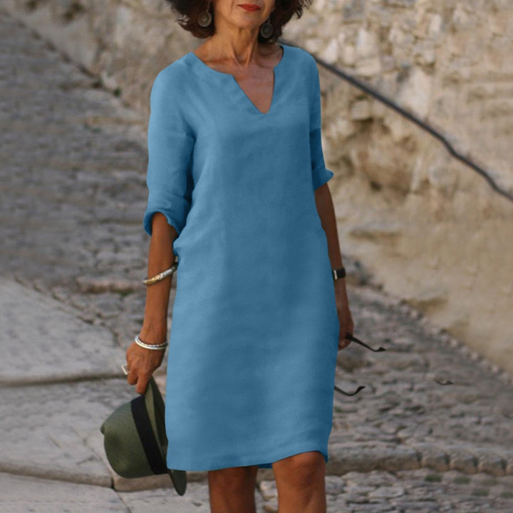 Harper Timeless V-neck Dress